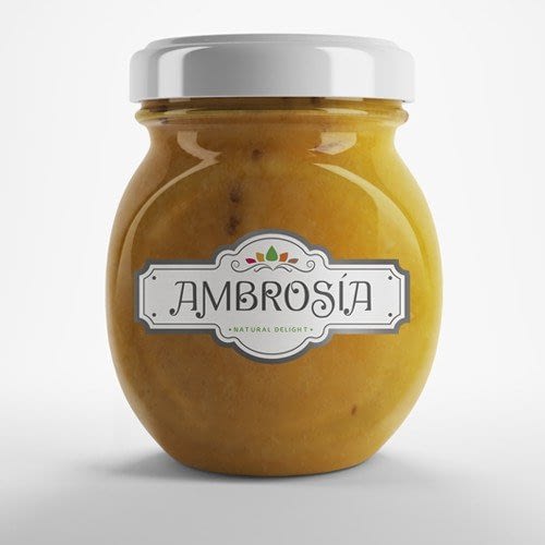 Diseño de logotipo para empresa Ambrosia