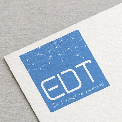 Diseño de logotipo para empresa EDT