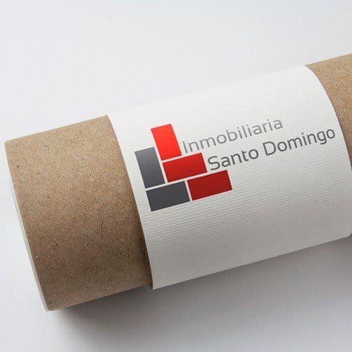 Diseño de logotipo para empresa Inmobiliaria Santo Domingo
