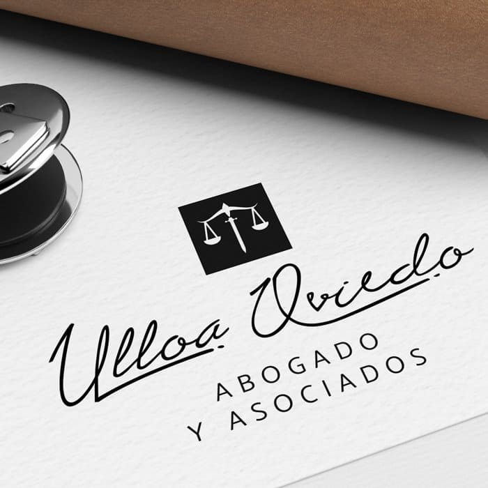 Diseño de Logotipo para empresa Ulloa Oviedo