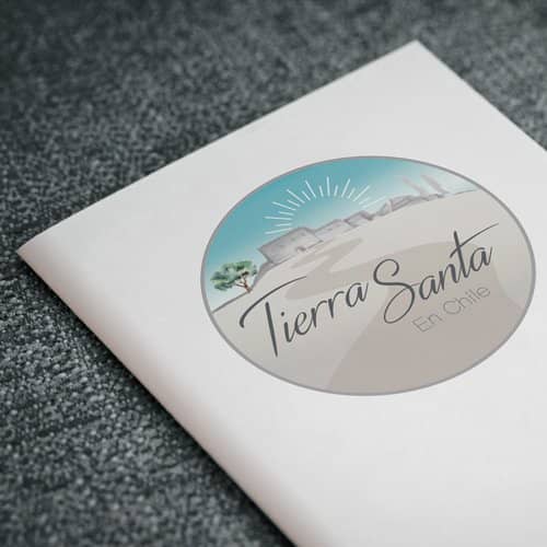 Diseño de logotipo para empresa Tierra Santa
