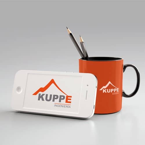 Diseño de logotipo para empresa Kuppe