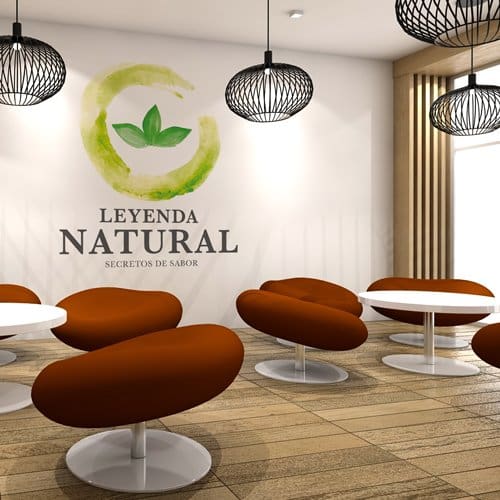 Diseño de logotipo para empresa Leyenda Natural